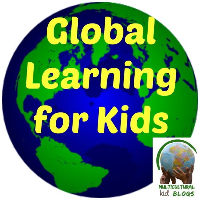 Global learning for kids button