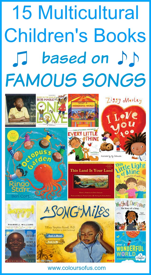 Multicultural Children's Books about famous songs