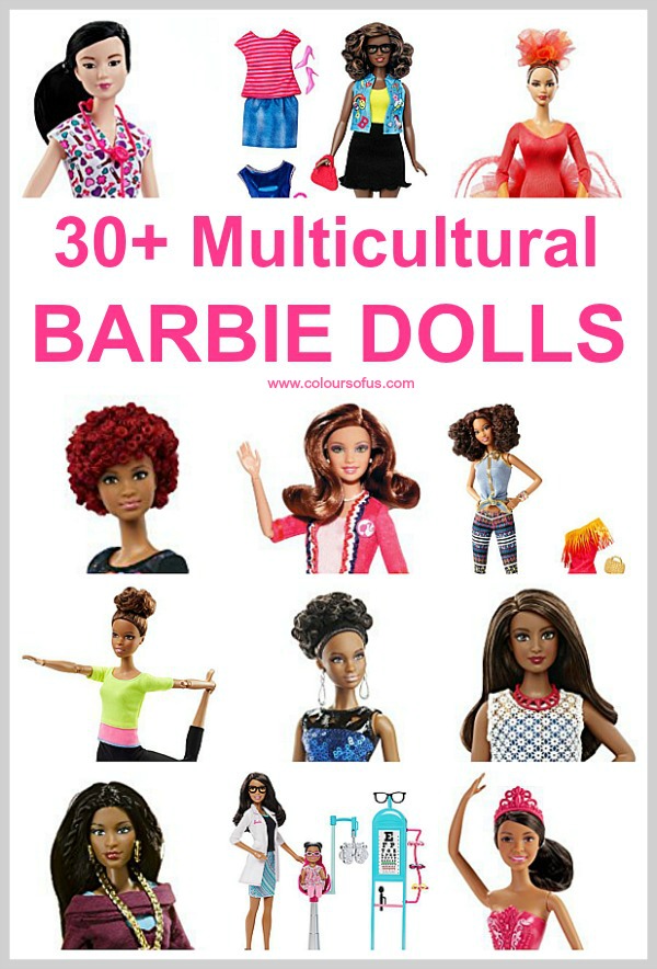 Multicultural Barbie Dolls