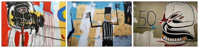 Radiant Child: Some of Basquiat's paintings
