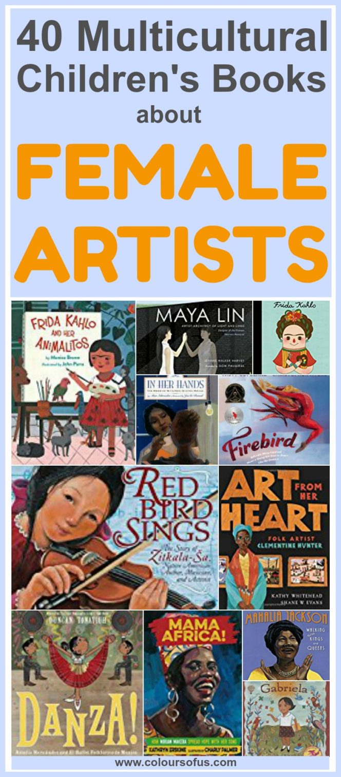 40 Multicultural Children's Books About Fabulous Female Artists