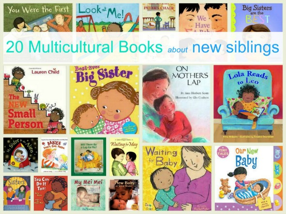 20 Multicultural Picture Books about new siblings