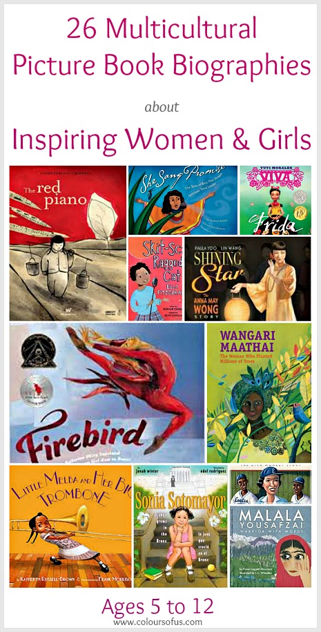 Multicultural Picture Book Biographies about Inspiring Women & Girls