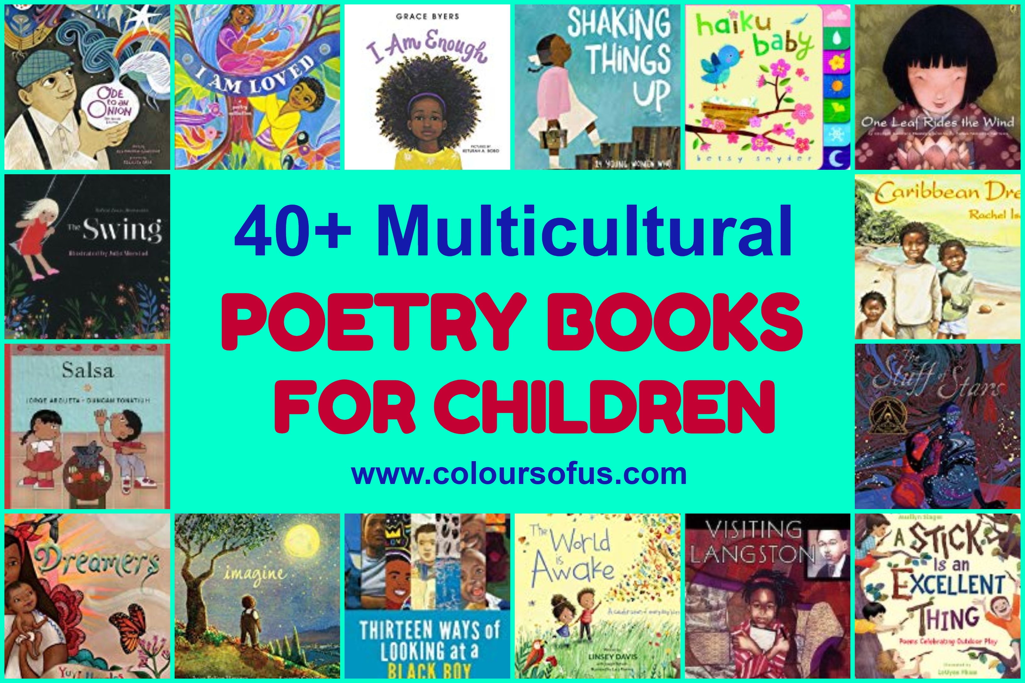 40+ Multicultural Poetry Books for Children
