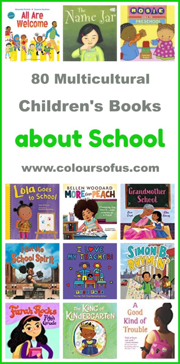 Multicultural Children's Books about school