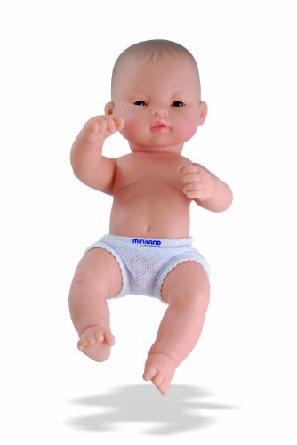 Multicultural Dolls & Puppets: Anatomically Correct Newborn Baby Doll, Asian Boy