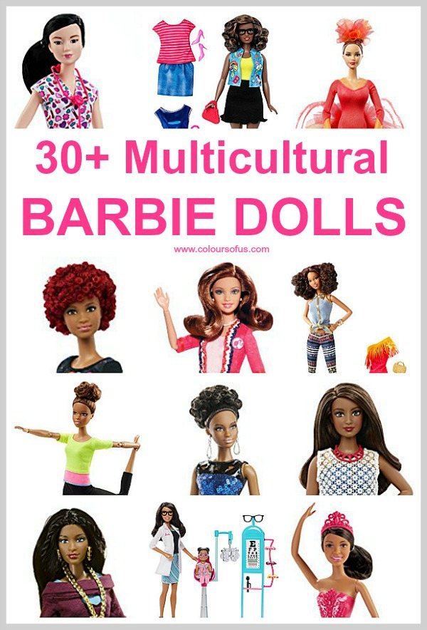 Multicultural Barbie Dolls - Colours of Us