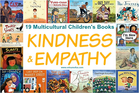 Multicultural Children's Books teaching kindness and empathy