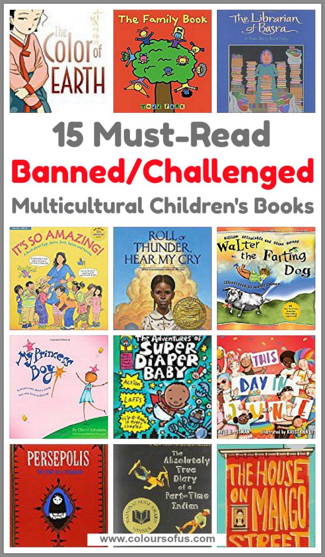 Banned & Challenged Multicultural Children's Books