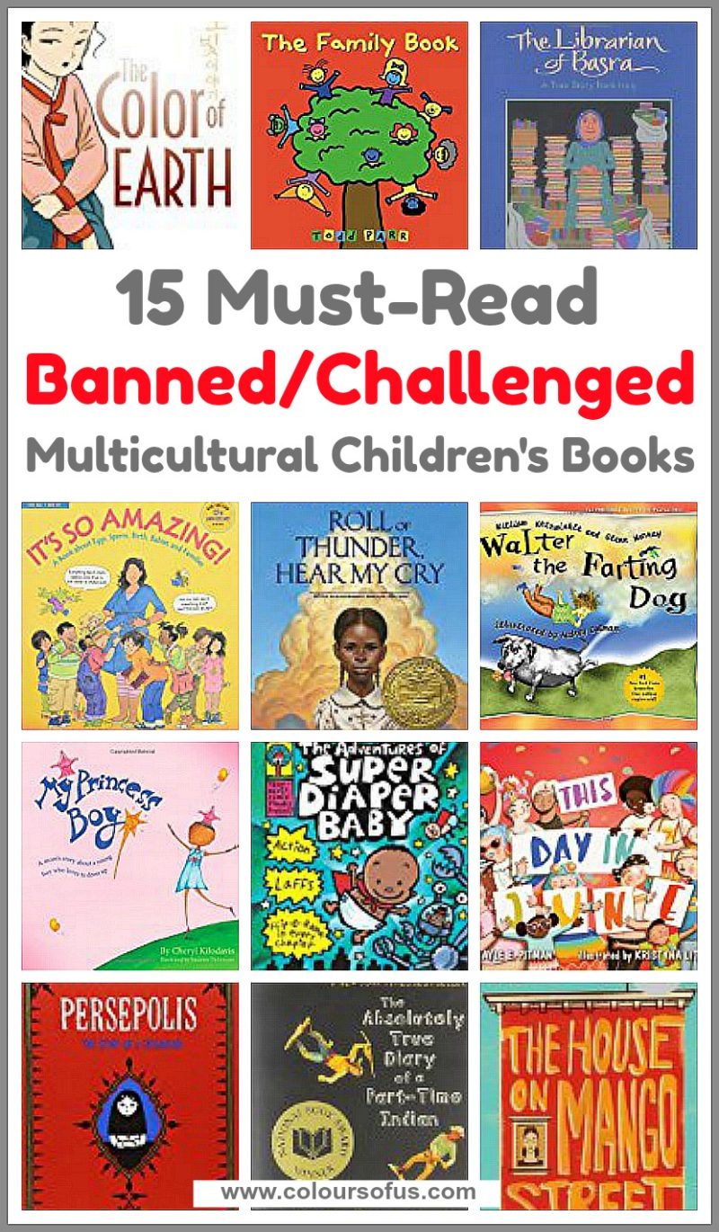 15 MustRead Banned/Challenged Multicultural Children's Books