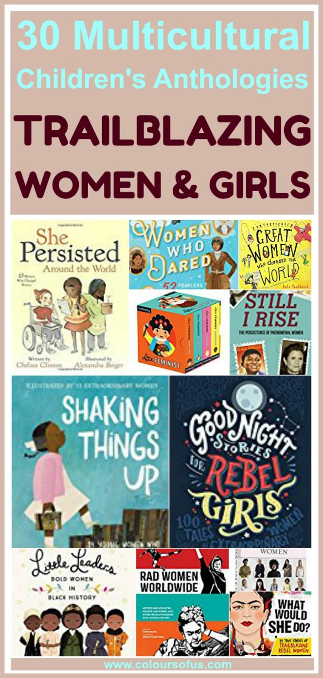 Diverse Children's Anthologies about trailblazing women