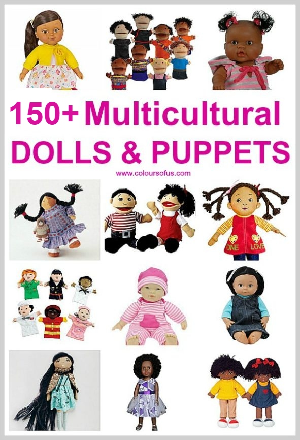 Multicultural Dolls & Puppets