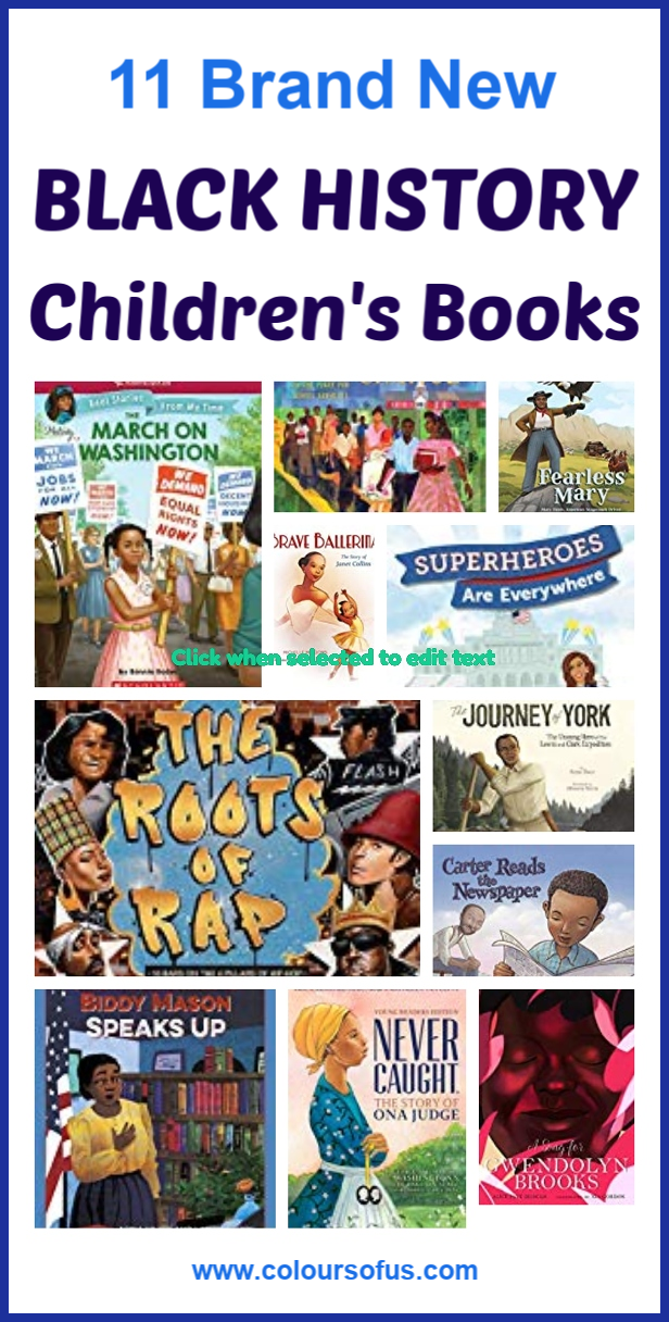 Brand New Black History Children's Books 2019