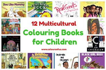 12 Multicultural Colouring Books for Children