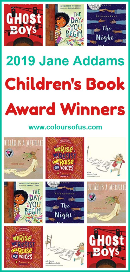 2019 Jane Addams Children’s Book Award-Winners