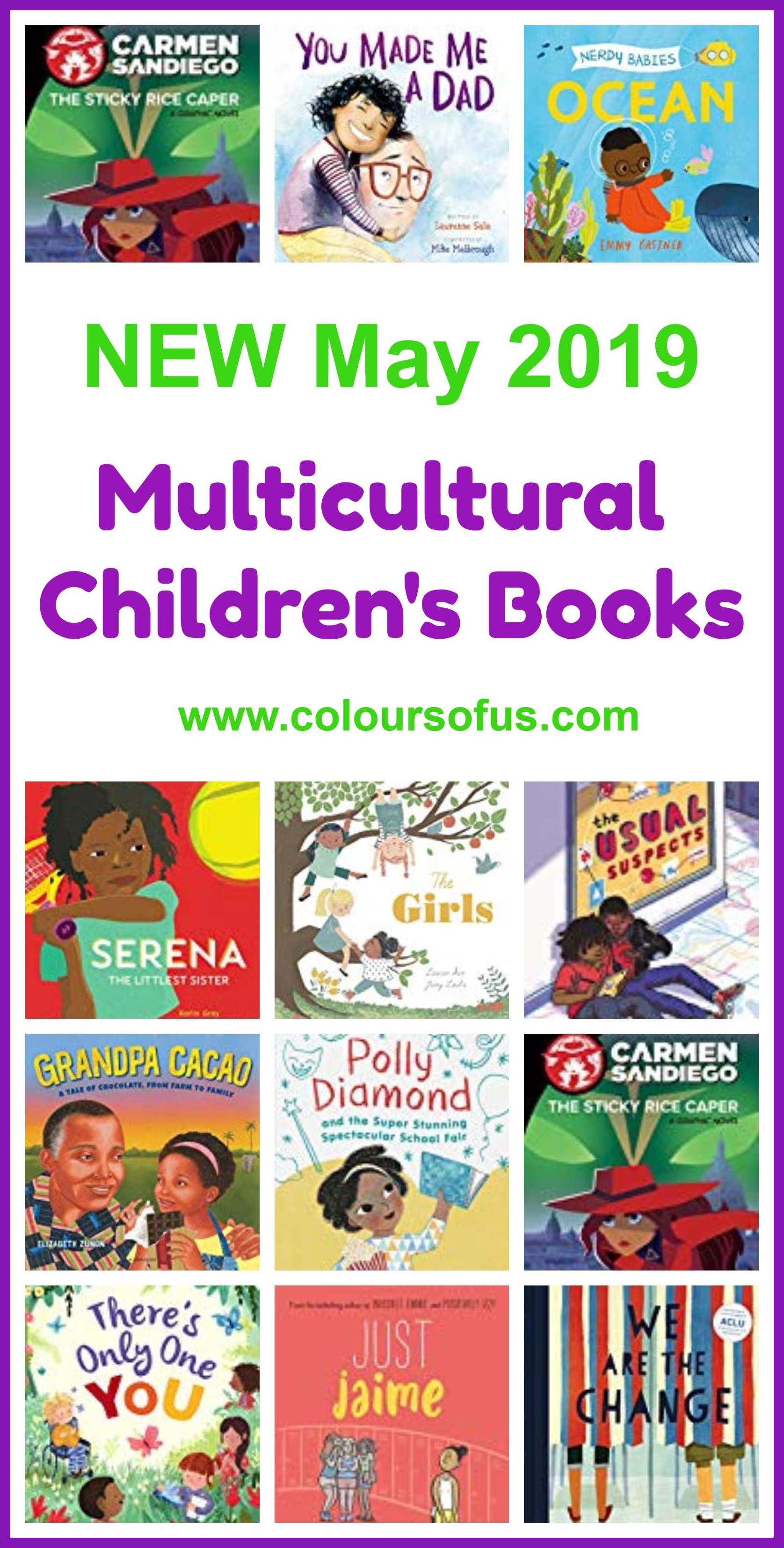 New Multicultural Children's Books May 2019 - Colours of Us