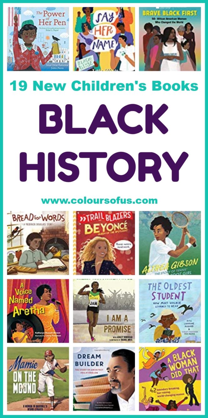 New Black History Children's Books 2020