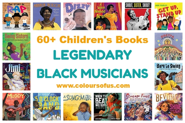 60+ Children’s Books About Legendary Black Musicians