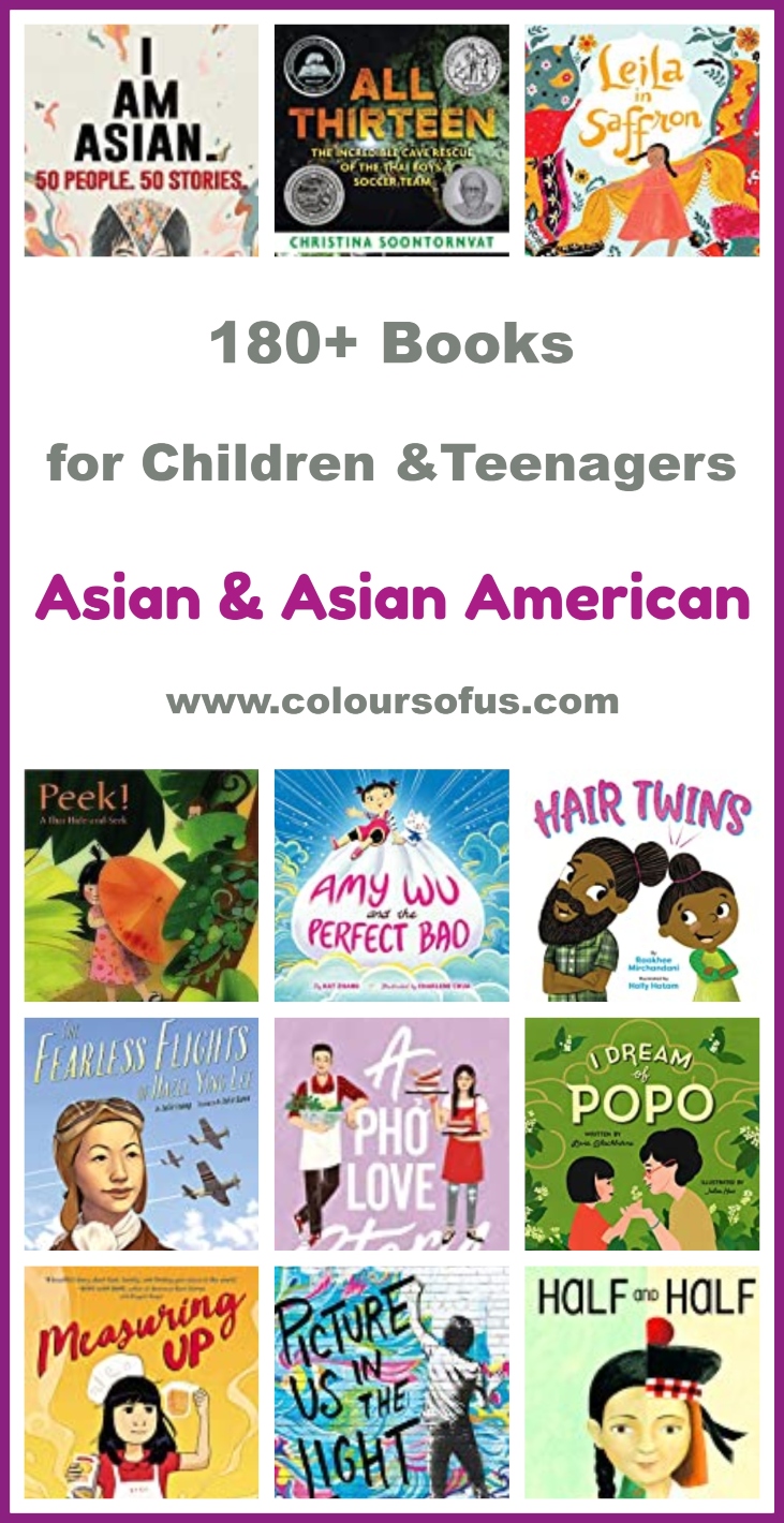180+ Asian & Asian American Books For Children & Teenagers Colours of Us