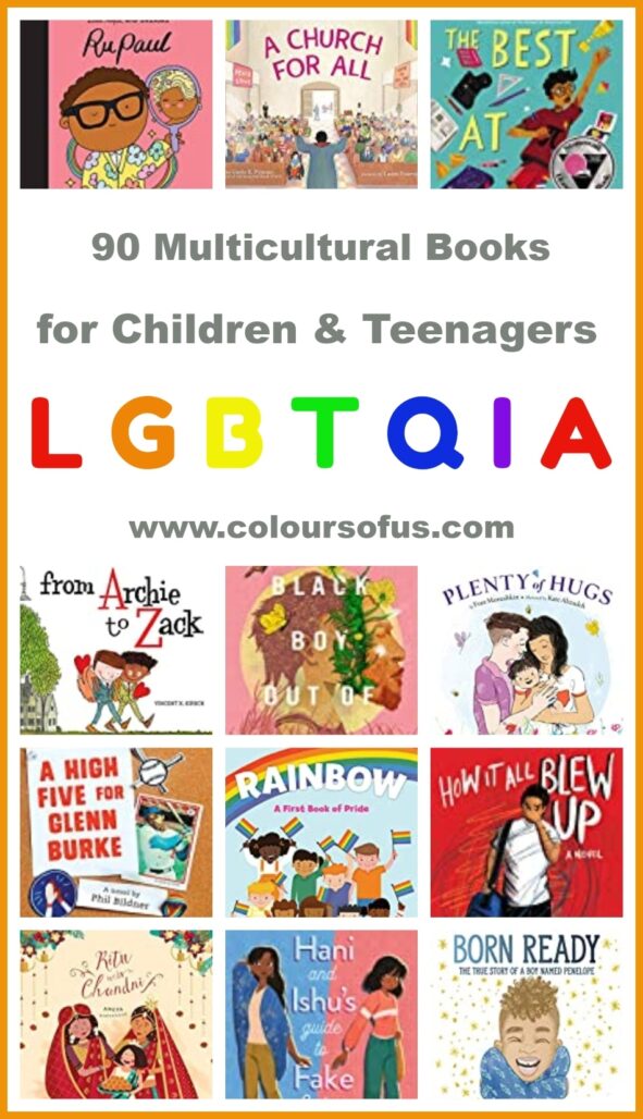 Multicultural LGBTQIA Books for children & teenagers