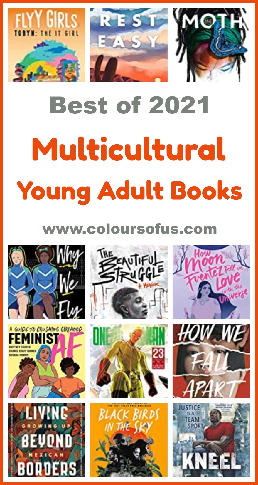 The 50 Best Multicultural Young Adult Books Of 2021   Colours Of Us