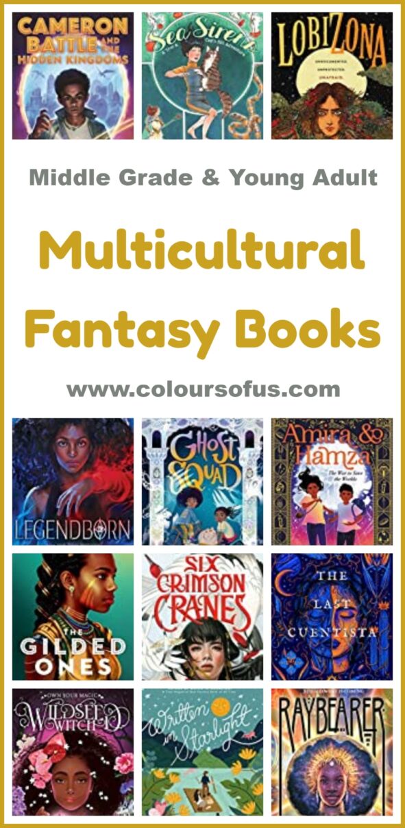 52 Multicultural Middle Grade & Young Adult Fantasy Books