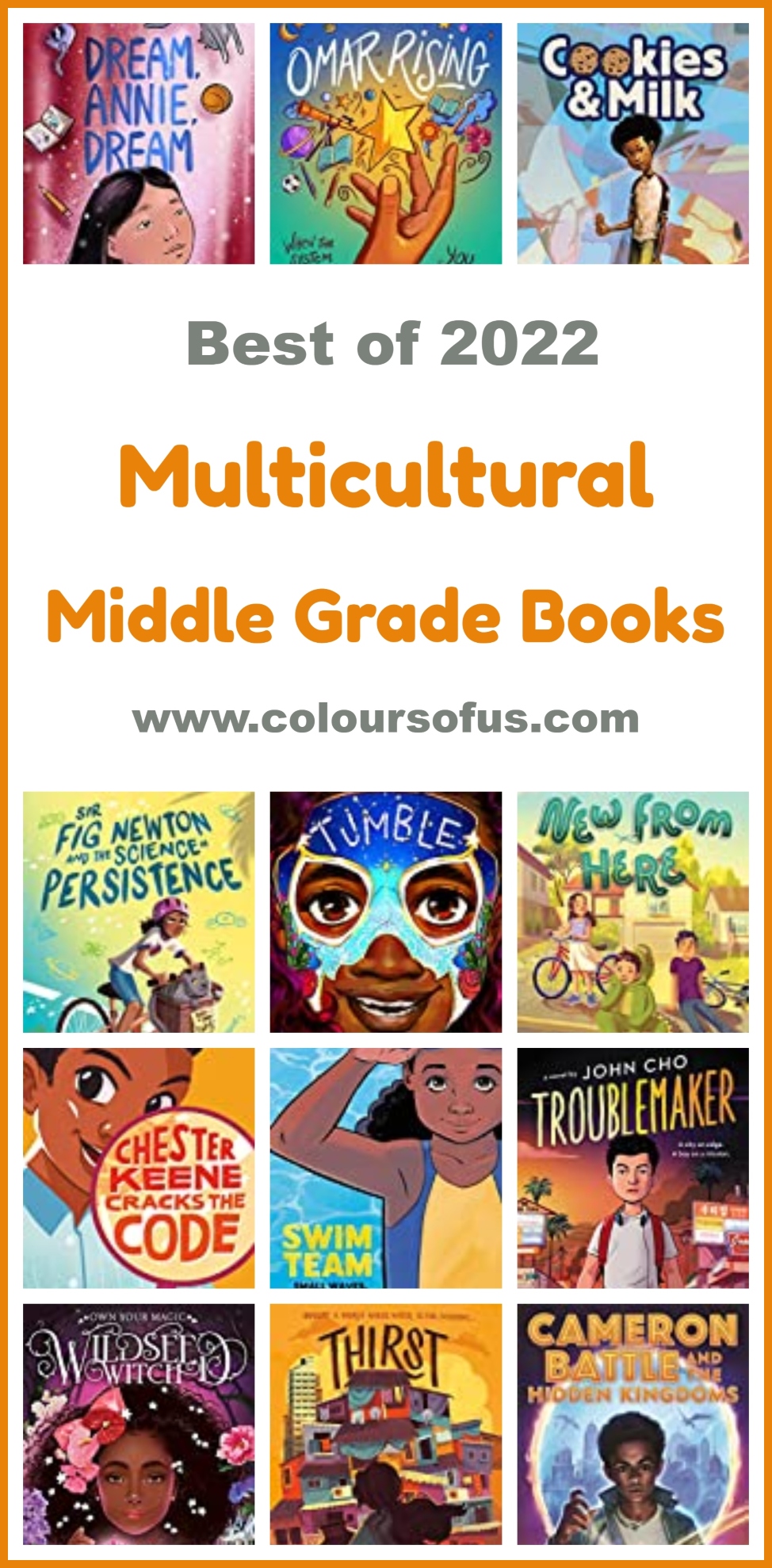 The 50 Best Multicultural Middle Grade Books Of 2020 | Colours Of Us